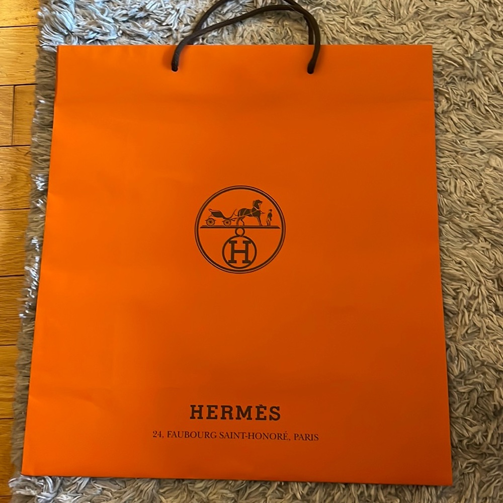 LARGE Hermes shopping bag